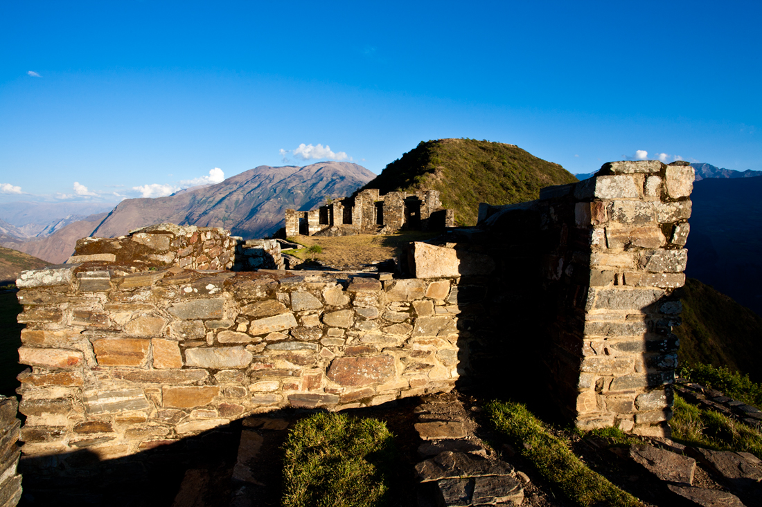 Perù the Inca site of Choquequirao