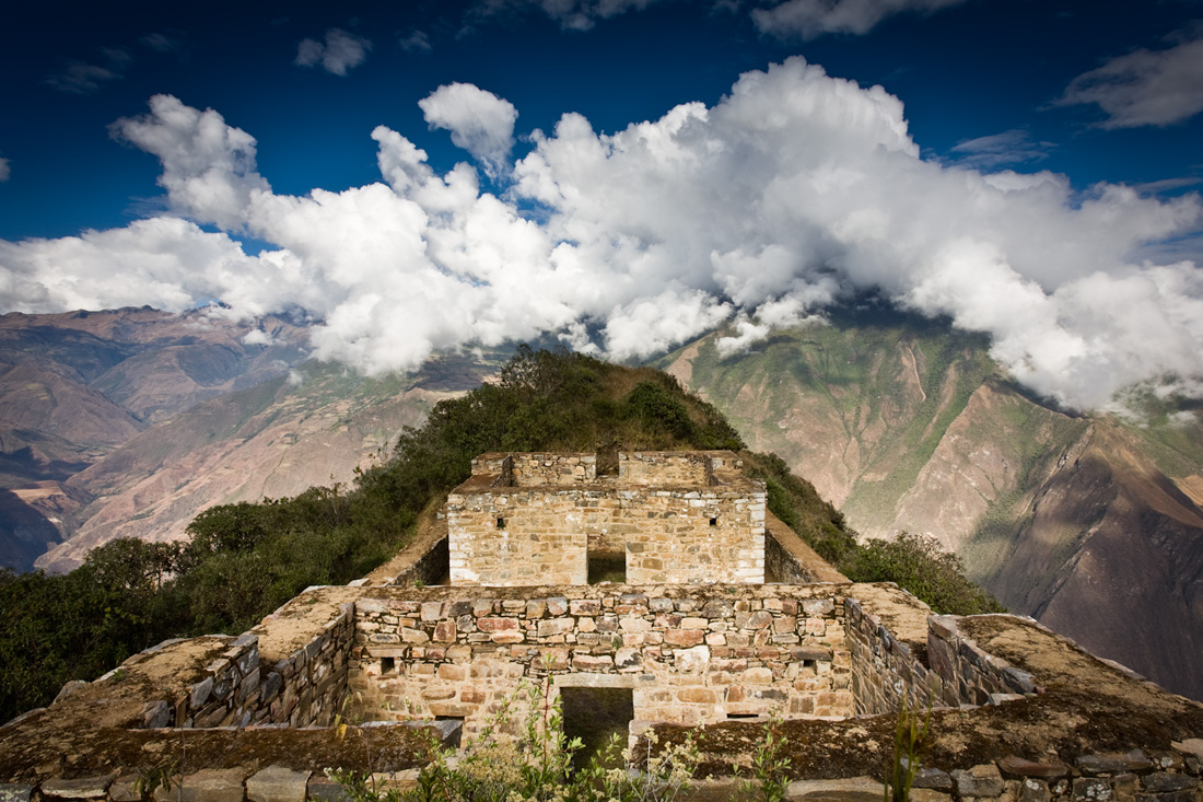Peru the inca site of Choquequirao